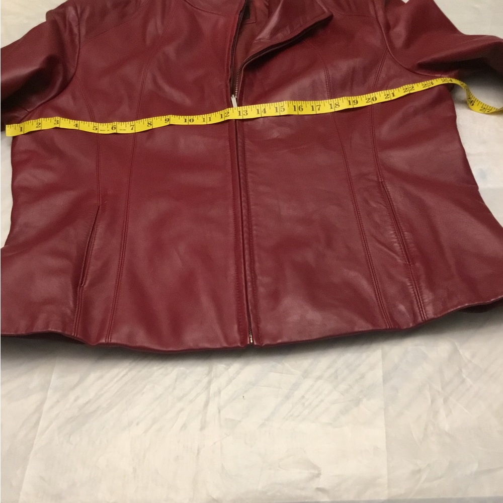 SIENA LEATHER COAT - Picture 13 of 16